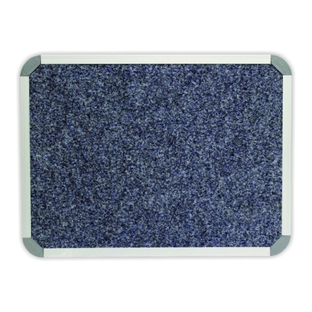 BULLETIN BOARD ALUM FRAME 1000*1000MM DENIM